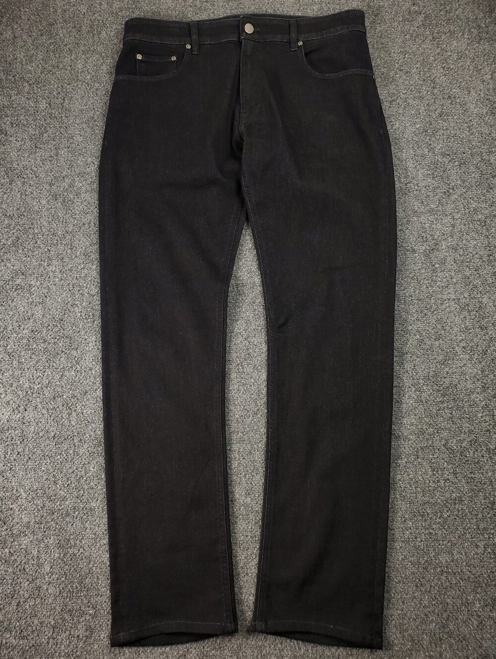 PT Torino Jazz Slim Fit Jeans Mens 36 Stretch 5 Pocket Black Denim Made In Italy